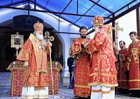 Проповедь Святейшего Патриарха Кирилла после Литургии в Высоцком монастыре г. Серпухова