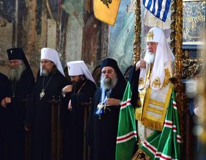 Слово Святейшего Патриарха Кирилла в Успенском соборе Протата