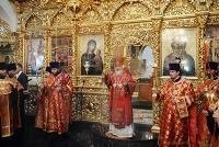 Предстоятель Русской Церкви совершил вечернее богослужение в Успенском Георгиевском монастыре в Башкирии