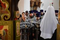 Проповедь Святейшего Патриарха Кирилла в Великий Понедельник после Литургии в Донском ставропигиальном монастыре