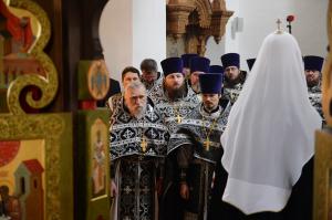 Проповедь Святейшего Патриарха Кирилла в Великий Понедельник после Литургии в Донском ставропигиальном монастыре