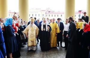 Святейший Патриарх Кирилл совершил Первосвятительский визит в Новгородскую митрополию, на Валаам и в Санкт-Петербург