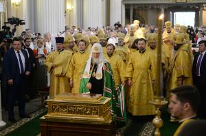 Состоялся Первосвятительский визит Святейшего Патриарха Кирилла в Санкт-Петербургскую митрополию