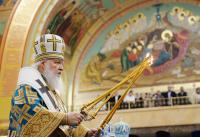 Святейший Патриарх Кирилл совершил Литургию в кафедральном соборе Христа Спасителя в Калининграде