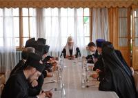 Состоялась встреча Святейшего Патриарха Кирилла с членами Комитета представителей Православных Церквей при Европейском Союзе