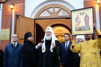 Святейший Патриарх Кирилл посетил Глазовскую епархию