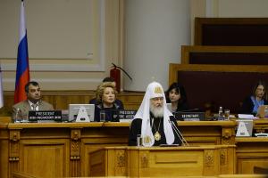 Святейший Патриарх Кирилл: Голос совести, присущий каждому человеку — подлинный базис, объединяющий все народы и культуры