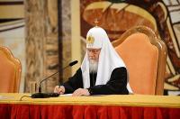 Выступление Святейшего Патриарха Кирилла на VII Общецерковном съезде по социальному служению