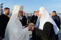 Святейший Патриарх Кирилл прибыл в Бухарест