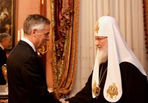 Святейший Патриарх Кирилл встретился с новоназначенным послом США в России