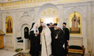 Состоялась встреча Святейшего Патриарха Кирилла с Блаженнейшим Патриархом Румынским Даниилом