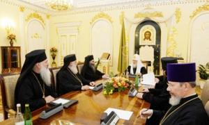 Состоялась встреча Святейшего Патриарха Кирилла с делегацией Грузинской Православной Церкви