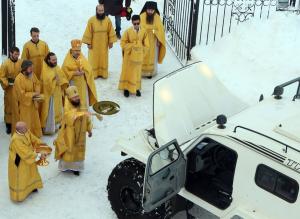 На Чукотку доставлен вездеход, подаренный Святейшим Патриархом Кириллом Анадырской епархии