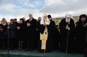Святейший Патриарх Кирилл принял участие в торжествах по случаю Национального праздника Республики Болгария на вершине Шипки