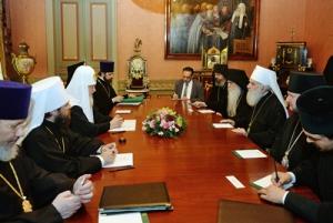 Святейший Патриарх Кирилл встретился с Предстоятелем Сербской Православной Церкви
