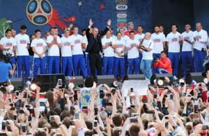 Святейший Патриарх Кирилл поздравил сборную России по футболу с успешным выступлением на Чемпионате мира