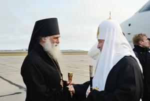 Святейший Патриарх Кирилл прибыл на Новую Землю