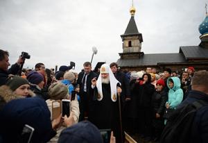 Святейший Патриарх Кирилл посетил один из самых северных населенных пунктов России — село Хатанга