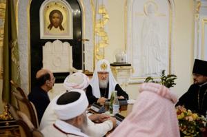 Святейший Патриарх Кирилл принял делегацию лидеров езидского народа