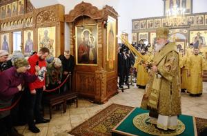 В Неделю сыропустную Святейший Патриарх Кирилл освятил московский храм Сорока Севастийских мучеников в Спасской Слободе