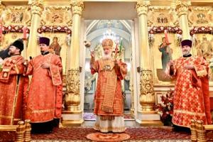 В 20-ю годовщину канонизации блаженной Матроны Московской Святейший Патриарх Кирилл совершил Литургию в Покровском ставропигиальном монастыре