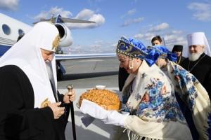 Святейший Патриарх Кирилл прибыл в Самарскую митрополию