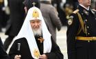Святейший Патриарх Кирилл присутствовал на военном параде в честь 79-летия Победы