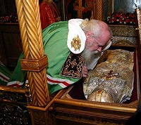 В день памяти св. Илариона (Троицкого) Святейший Патриарх совершил Божественную литургию в соборе Сретенского монастыря В день памяти св. Илариона (Троицкого) Святейший Патриарх совершил Божественную литургию в соборе Сретенского монастыря