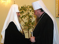 В Патриаршей резиденции Свято-Данилова монастыря состоялась встреча Предстоятелей Русской и Польской Православных Церквей В Патриаршей резиденции Свято-Данилова монастыря состоялась встреча Предстоятелей Русской и Польской Православных Церквей