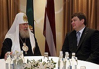 Состоялась встреча Святейшего Патриарха с главой Правительства Латвийской Республики Айгарсом Калвитисом Состоялась встреча Святейшего Патриарха с главой Правительства Латвийской Республики Айгарсом Калвитисом