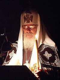 Святейший Патриарх совершил Великое повечерие с чтением Великого канона преподобного Андрея Критского в храме святителя Николая в Звонарях и обратился к верующим с Первосвятительским словом