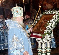 Накануне праздника Введения Пресвятой Богородицы во Храм Святейший Патриарх совершил Всенощное бдение в Храме Христа Спасителя Накануне праздника Введения Пресвятой Богородицы во Храм Святейший Патриарх совершил Всенощное бдение в Храме Христа Спасителя