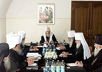 Журналы заседания Священного Синода Русской Православной Церкви (Саров, 30.07.2003)