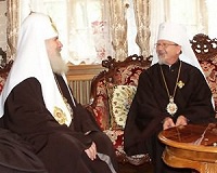 Святейший Патриарх встретился с Предстоятелем Православной Церкви в Америке