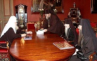 Святейший Патриарх Алексий рассказал об итогах переговоров с делегацией Русской Православной Церкви Заграницей