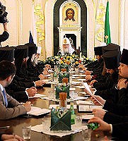Святейший Патриарх возглавил первое заседание Комиссии по образованию Межсоборного присутствия