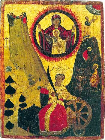 Вмч. Екатерина. Греция, ок. 1700 г.