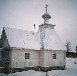 Храм сщмч. Серафима (Чичагова) в с. Дубровка  Бологовского р-на