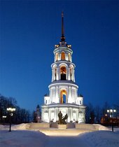 Шпиль знаменитой колокольни в Шуе может рухнуть Шпиль знаменитой колокольни в Шуе может рухнуть