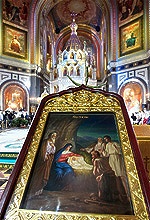 Предстоятель Русской Церкви совершил великую вечерню в Храме Христа Спасителя Предстоятель Русской Церкви совершил великую вечерню в Храме Христа Спасителя