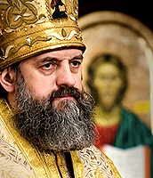 Патриаршее поздравление архиепископу Виленскому Иннокентию с 20-летием архиерейской хиротонии