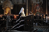 Слово Святейшего Патриарха Кирилла после великого повечерия в понедельник первой седмицы Великого поста Слово Святейшего Патриарха Кирилла после великого повечерия в понедельник первой седмицы Великого поста