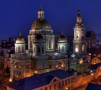 В канун праздника Крещения Господня Святейший Патриарх Кирилл совершил всенощное бдение в Богоявленском кафедральном соборе в Елохове