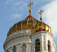 В неделю 35-ю по Пятидесятнице Предстоятель Русской Церкви совершил Литургию в Храме Христа Спасителя