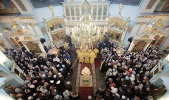 Проповедь Святейшего Патриарха Кирилла в неделю мясопустную, о Страшном Суде, в храме Успения Пресвятой Богородицы в Косино