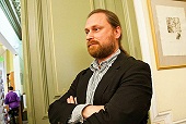 Поздравление Святейшего Патриарха Кирилла ответственному редактору «Журнала Московской Патриархии» С.В. Чапнину с 45-летием со дня рождения