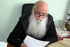 Патриаршее поздравление архиепископу Черниговскому Амвросию с 15-летием архиерейской хиротонии