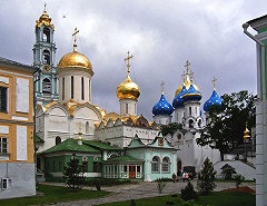 В канун дня памяти преподобного Сергия Радонежского Святейший Патриарх Кирилл совершил всенощное бдение в Троице-Сергиевой лавре