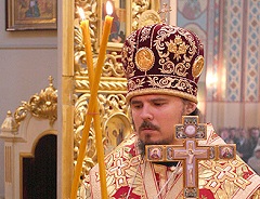Патриаршее поздравление епископу Даугавпилсскому Александру с 40-летием со дня рождения