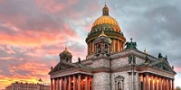 Исаакиевский собор поздравил ветеранов с 70-летием освобождения Ленинграда от блокады колокольным звоном